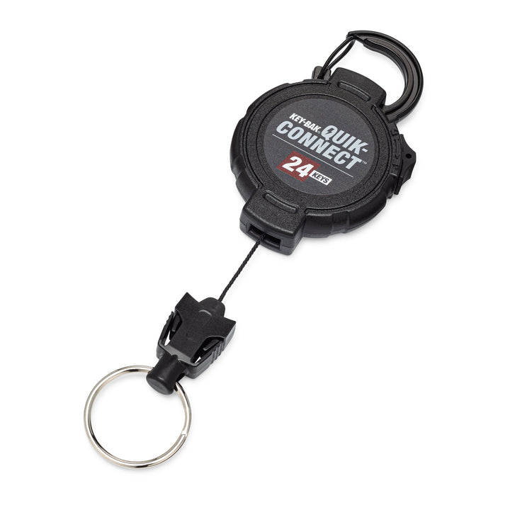 KEY-BAK Quik-Connect Key Management Removable and Retractable Keychain