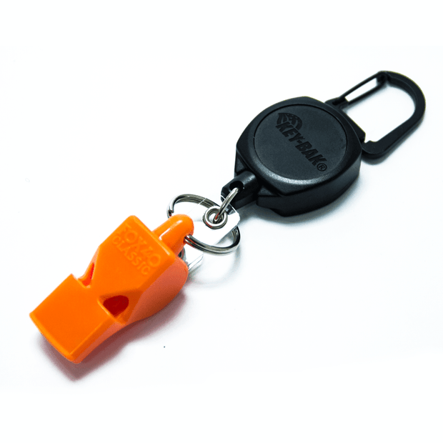 Retractable Fox 40 Safety Whistle