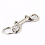 Double-Sided Bolt Snap Key Ring