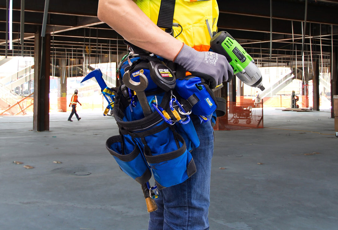 tool lanyard with cordless drill