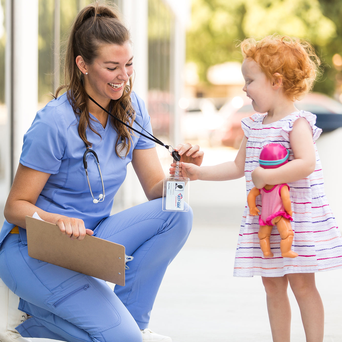 KEY-BAK Retractable Reels - Healthcare Collection