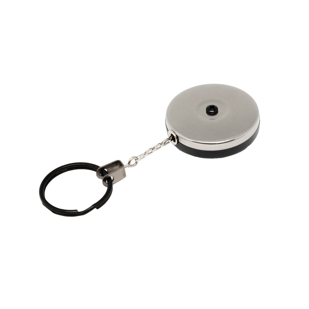 Large Nickel Plated Snap Clip Key Ring Economy Grade