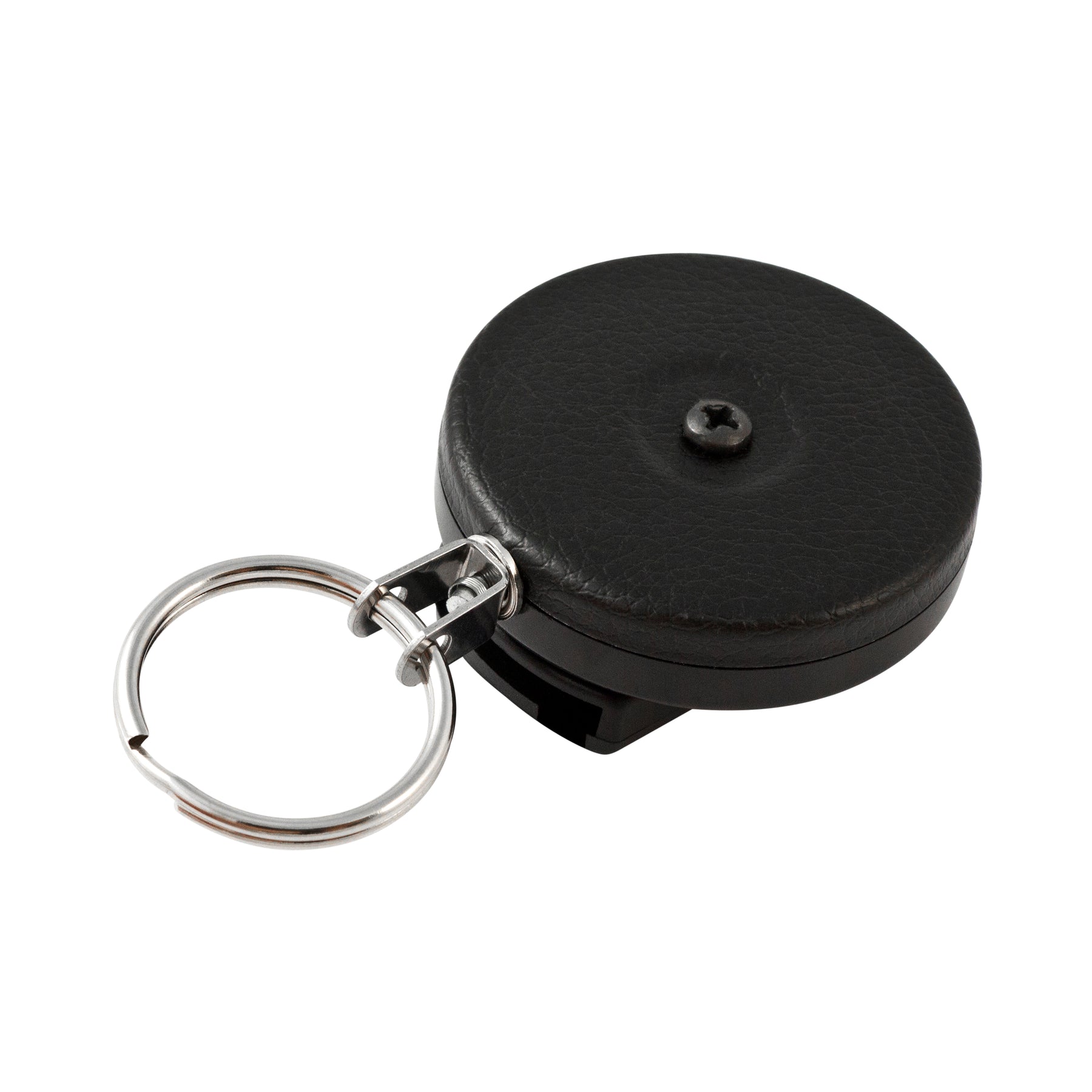 Key Ba ORIGINAL Retractable Keychain in Vintage Chrome or Vinyl Black – KEY-BAK