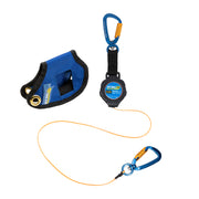 KEY-BAK Pro 1lb ToolMate Retractable Tool Tether Lanyard and Tape Measure Retractable Jacket Tool Attachment Combo Kit