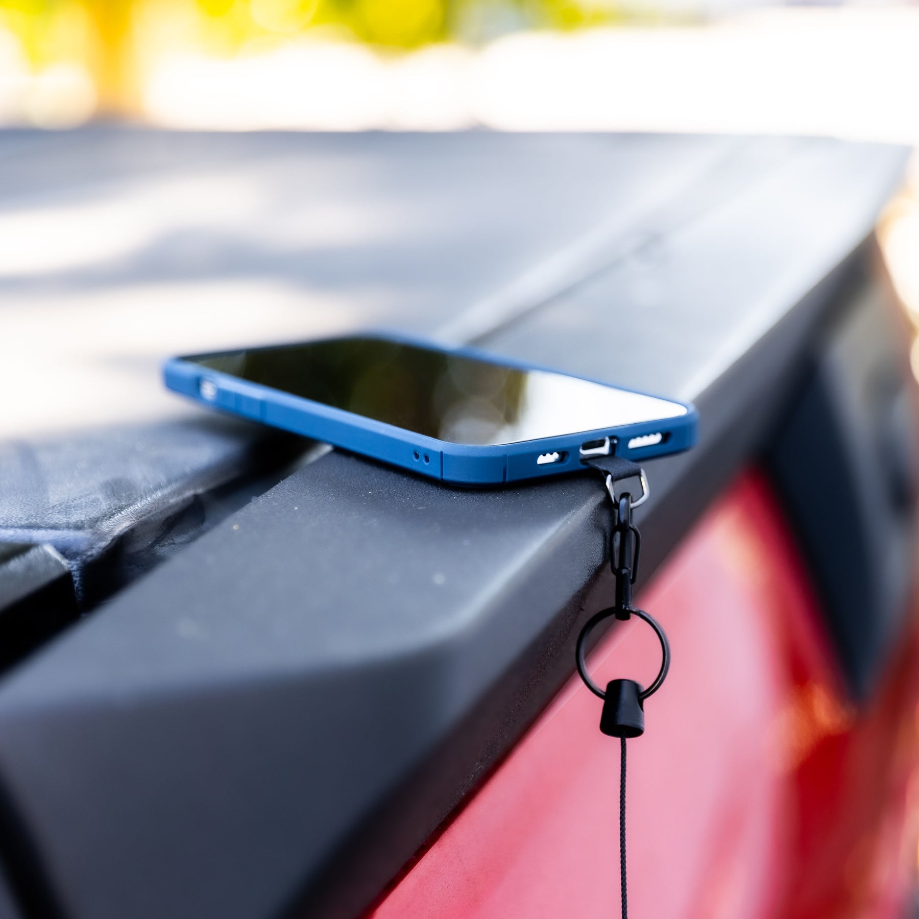 Key Tether Backpack KEY-BAK Ratch-It Retractable Anti-Theft Phone Tether with Carabiner an