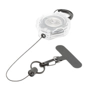 KEY-BAK Ratch-It Retractable Anti-Theft Phone Tether with Carabiner and Universal Smartphone Case Connection