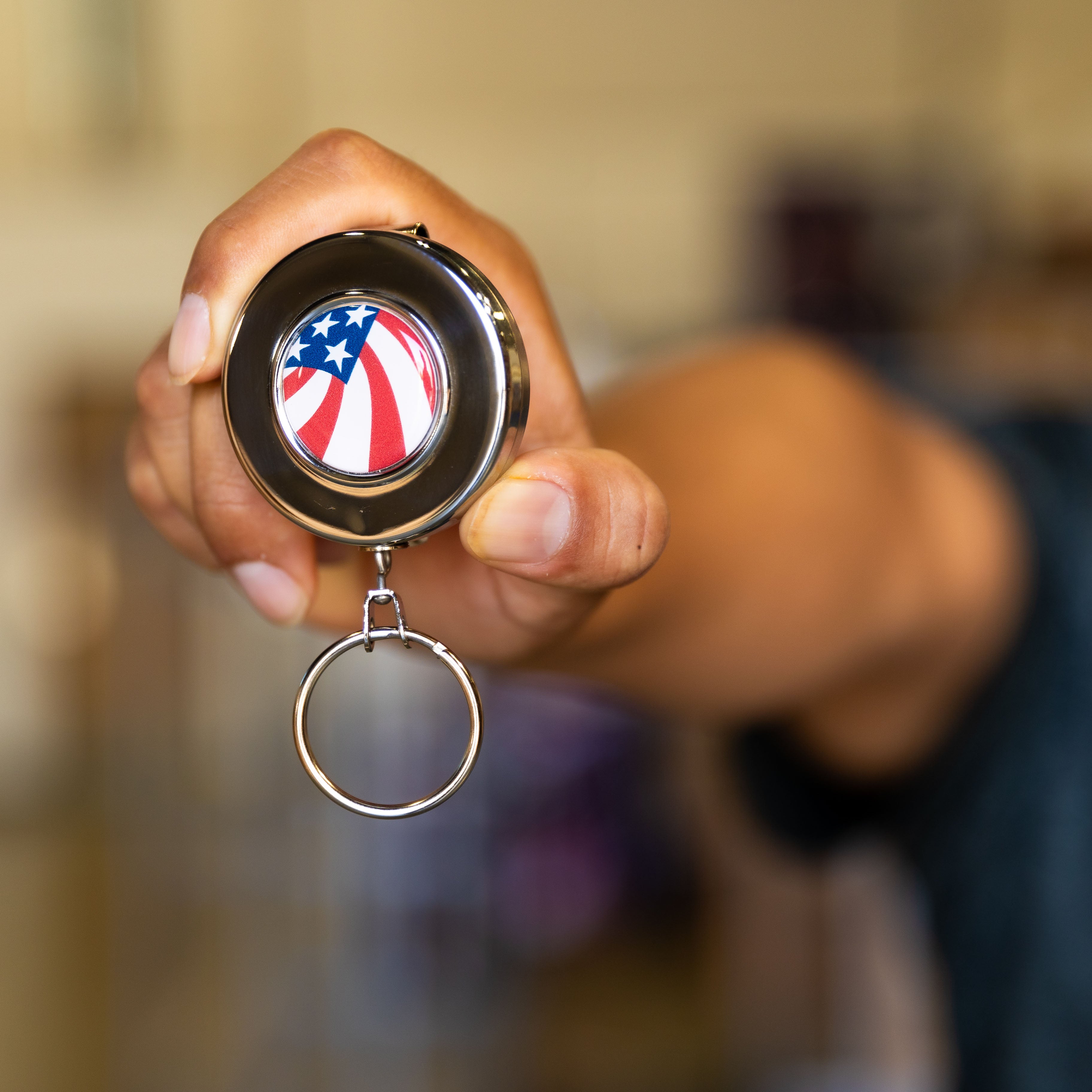 Special Edition Original USA Classic EDC Retractable Keychain with