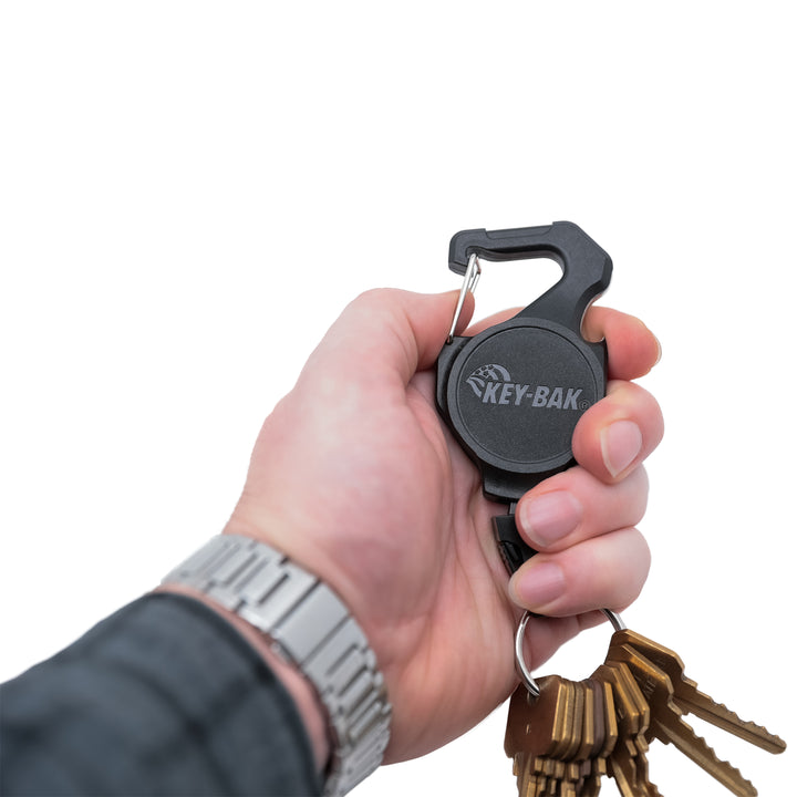 Key Commander EDC Retractable Keychain with Bottle Opener and Quick Change Key Ring by KEY-BAK