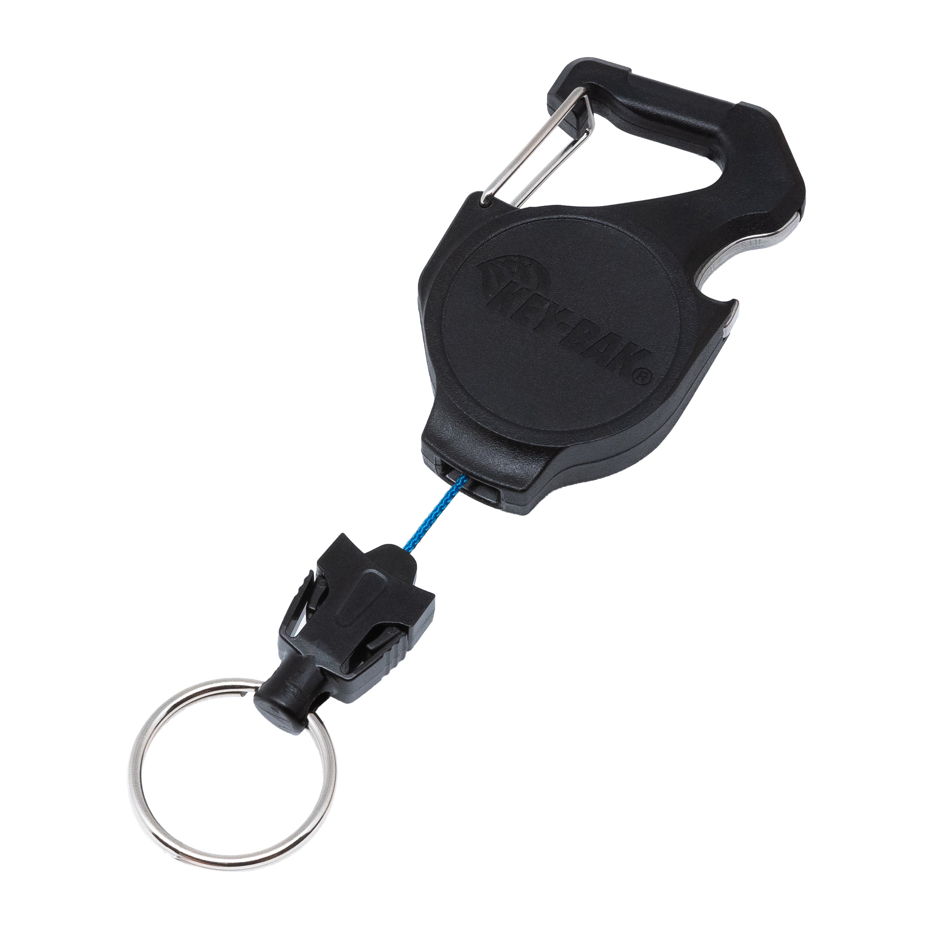 Key Commander EDC Retractable Keychain with Bottle Opener and