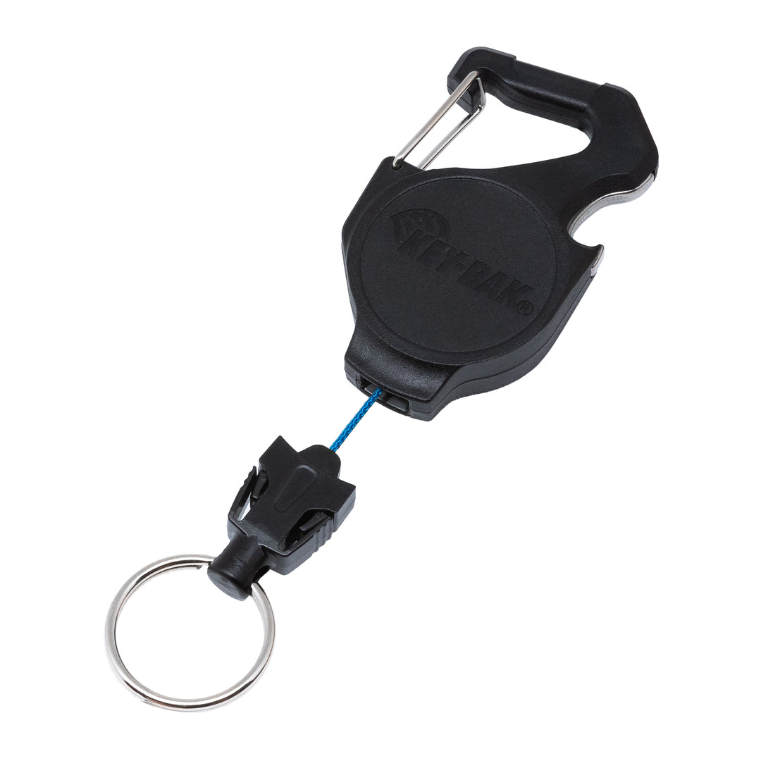 Key Commander EDC Retractable Keychain with Bottle Opener and Quick Change Key Ring by KEY-BAK