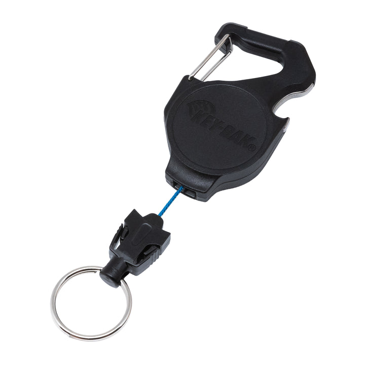Key Commander EDC Retractable Keychain with Bottle Opener and Quick Change Key Ring by KEY-BAK