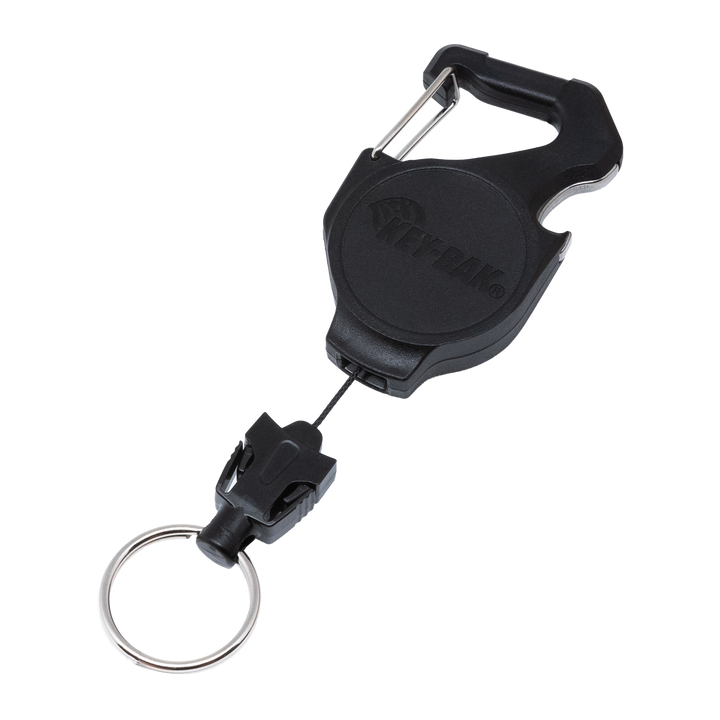 Key Commander EDC Retractable Keychain with Bottle Opener and Quick Change Key Ring by KEY-BAK