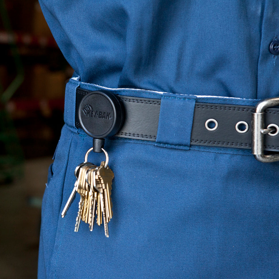 ケージ・アクセサリー kmak MID6: Heavy Duty Retractable Keychain Carabiner or Belt Clip – KEY-BAK