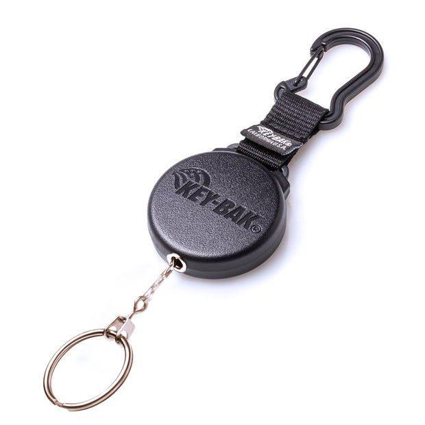 KEY-BAK SECURIT Heavy Duty Retractable Carabiner Keychain