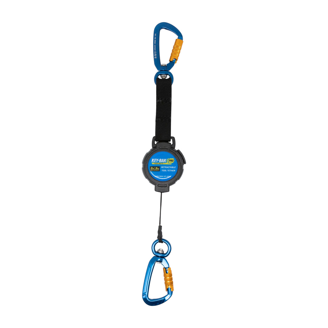 Key Tether Backpack KEY-BAK Pro ToolMate 2 lb. 46-Inch Retractable Tool Tether