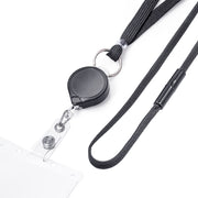 MINI-BAK® Retractable Badge Holder with Lanyard