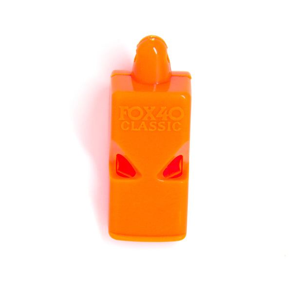 Orange Fox® 40 Three Chamber Pea-Less Whistle