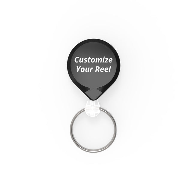 MINI-BAK Retractable Key Holder with Custom Logo Printing