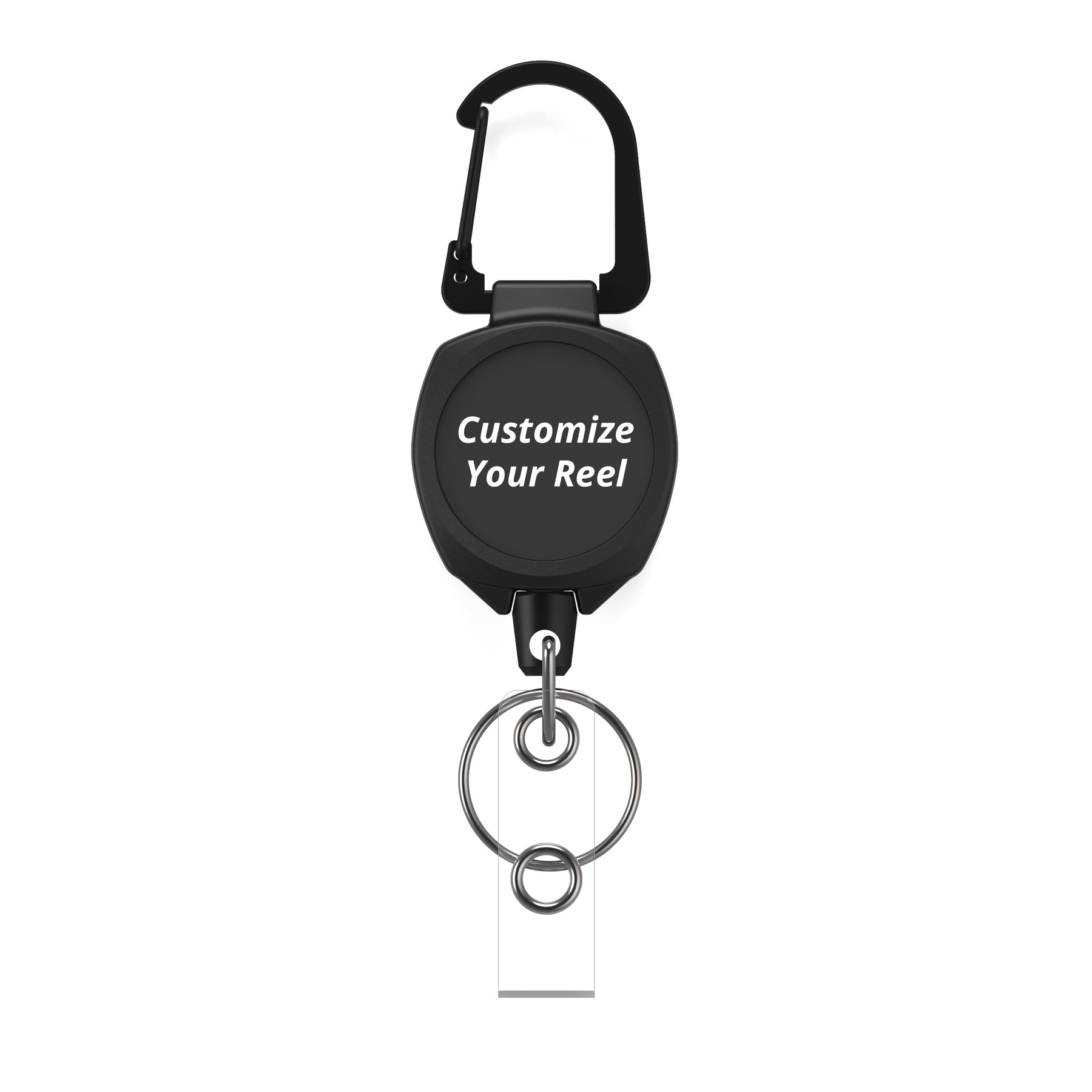 Sidekick Retractable Key Chain & Badge Reel with Carabiner, Key Ring and  Twist-Free Clear I.D. Badge Holder – KEY-BAK