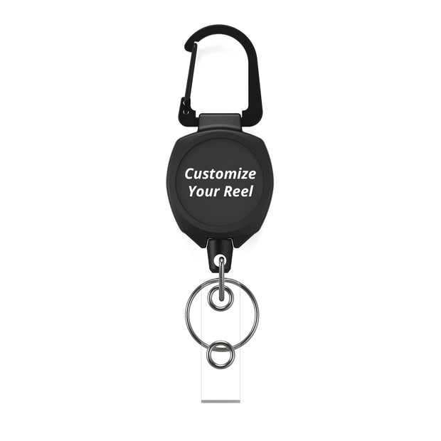 SIDEKICK<sup>®</sup> Retractable Keychain & Badge Reel with Custom Logo Printing