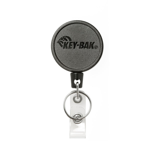 MID6-Duo Heavy Duty Badge Reel and Keychain Holds 10 Keys