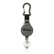 MID6-Duo Heavy Duty Badge Reel and Keychain Holds 10 Keys
