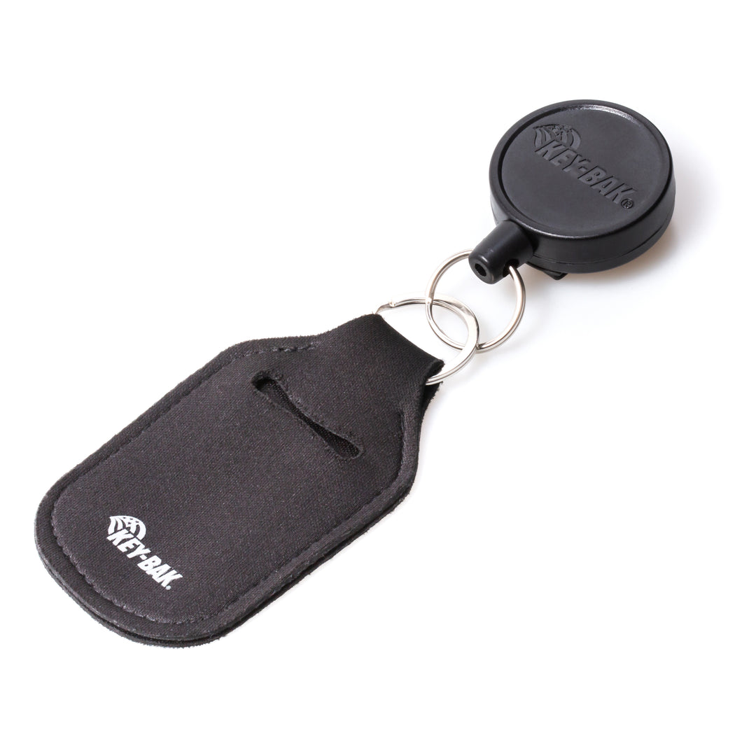 Hand Sanitizer Carrier with Split Ring
