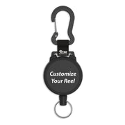 SECURIT Heavy Duty Retractable Carabiner Keychain with Custom Logo Printing