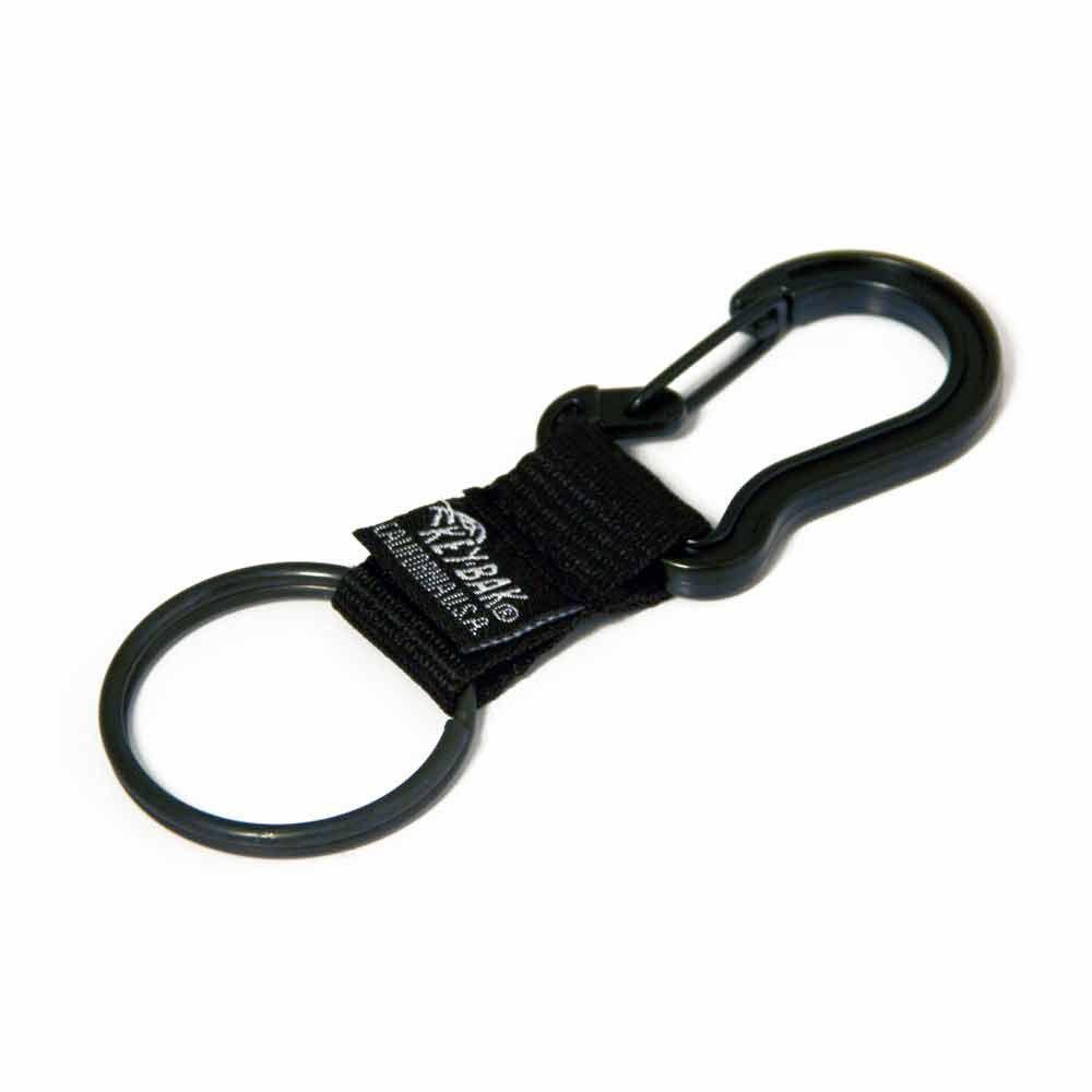 KEY-BAK Key Holder, Belt Clip Key Accessory with Split Ring & Steel Belt  Clip, Chrome (0303-131)