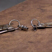 Round Pull-Apart Key Ring