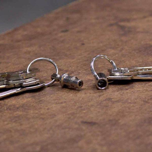 Round Pull-Apart Key Ring – KEY-BAK
