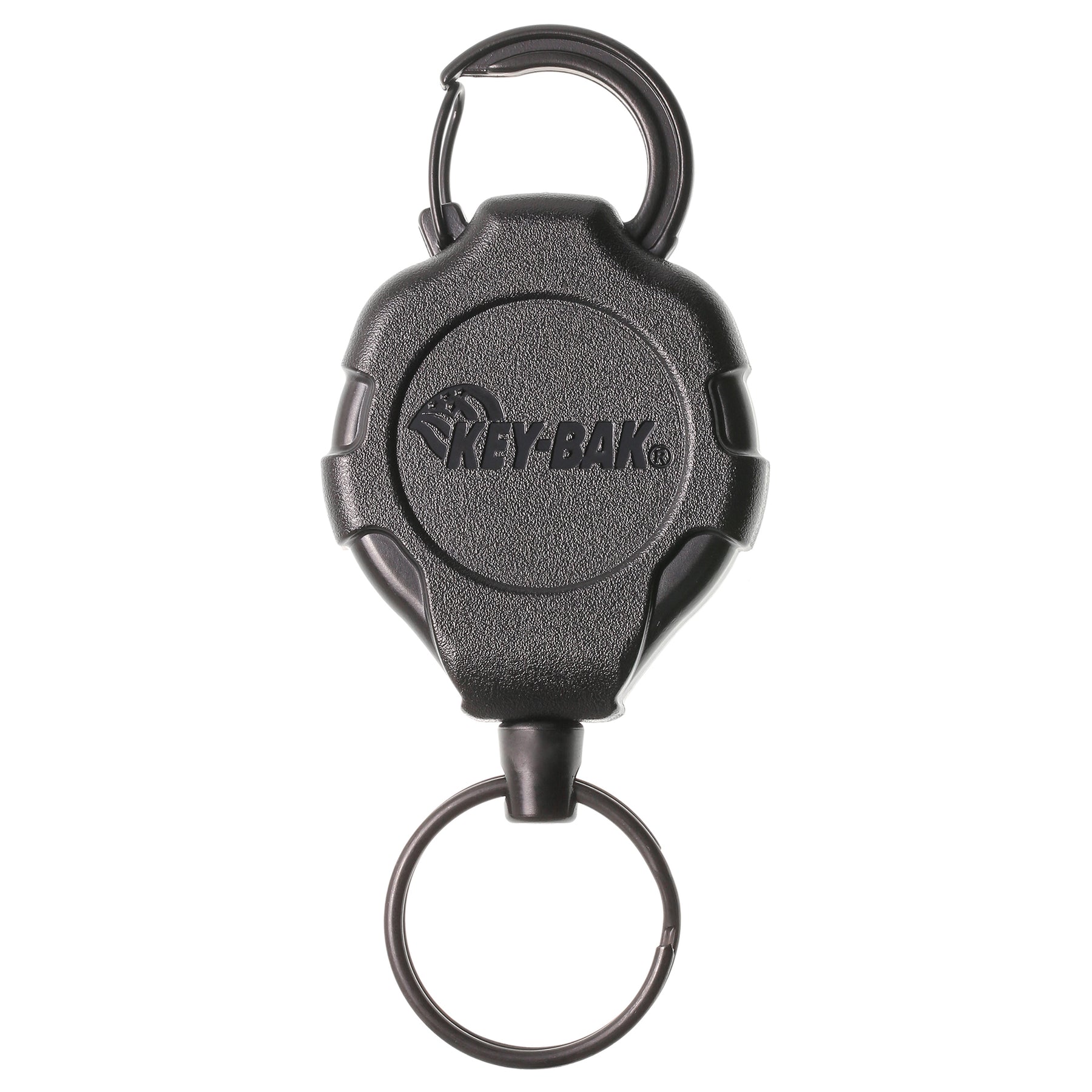 Heavy Duty Retracting Key Reel with Carabiner