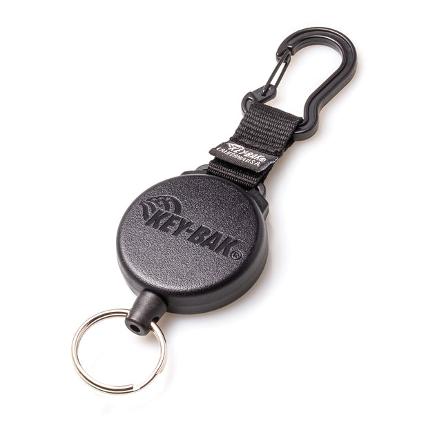 KEY-BAK SECURIT Heavy Duty Retractable Carabiner Keychain