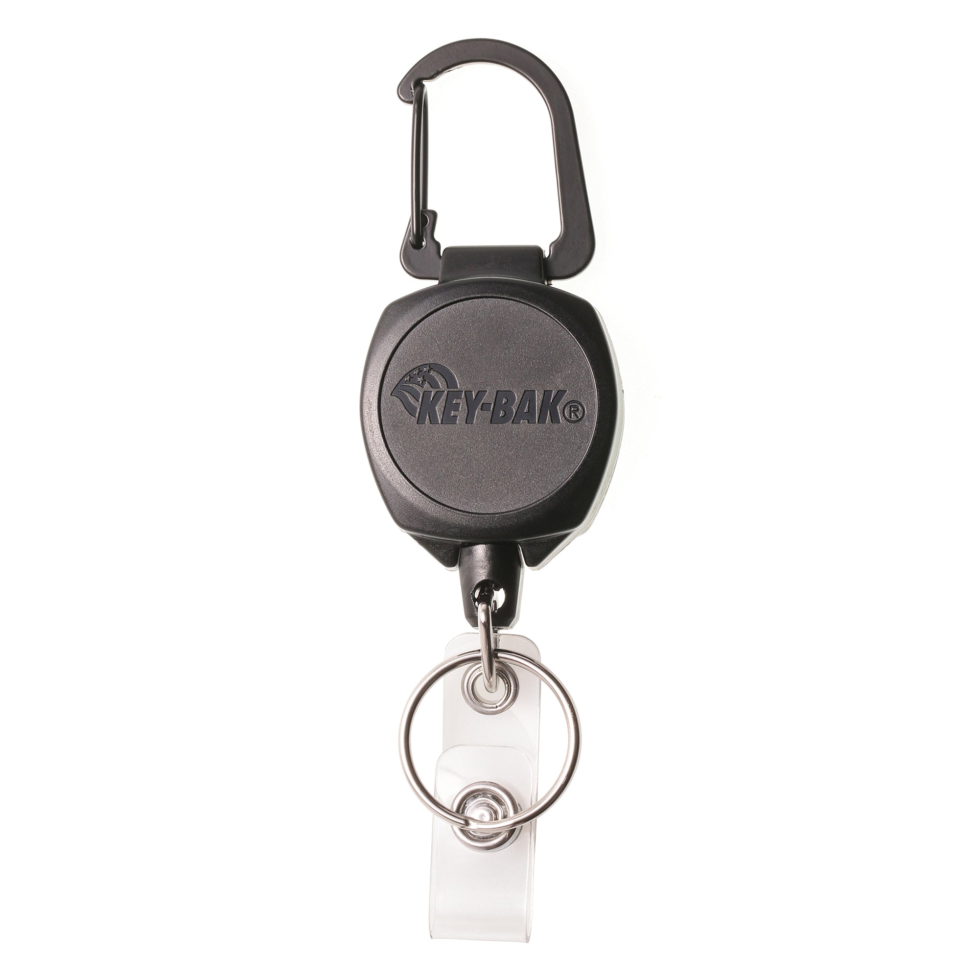 SIDEKICK® Twist-Free Retractable Badge & Key Carabiner Reel – KEY-BAK