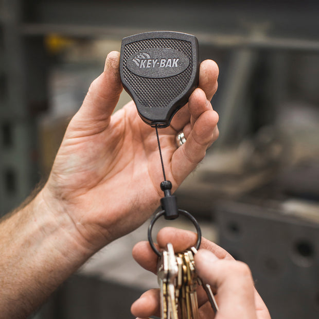 KEY-BAK Retractable ID Badge Holders & Heavy Duty Key Chains